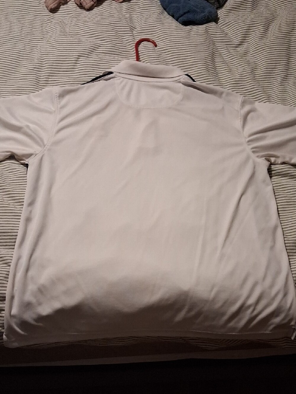 Illini Knights Apparel White Polo with Navy Trim - Picture 4 of 4